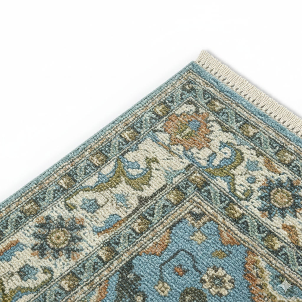 ELAVONIA - Hand Knotted Oushak Carpet
